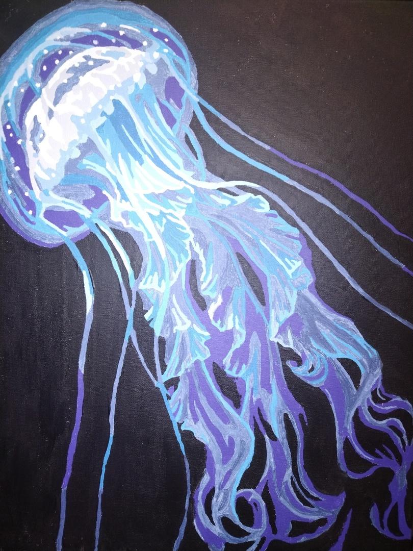 картина медуза